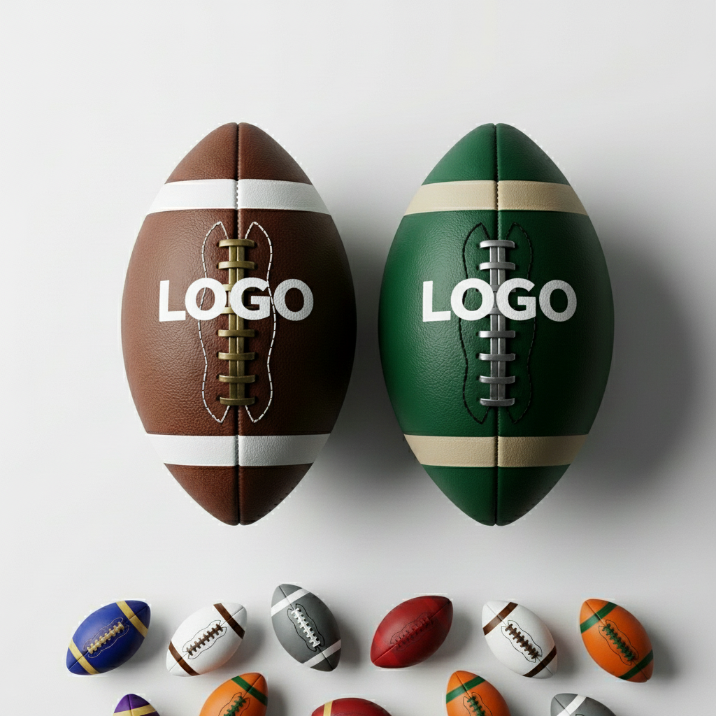 Multi-Size Synthetic PU Football for Kids, Youth, and Adult Training