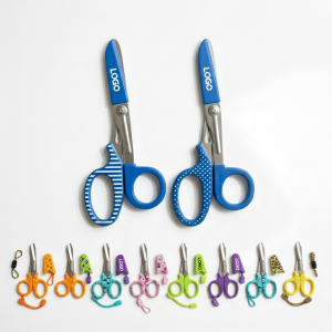 Multi-Color Blunt-Tip Trauma Shears with Safety Edge