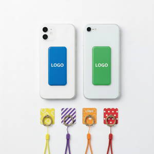 Multicolor PEVA Phone Grip & Ring Holder
