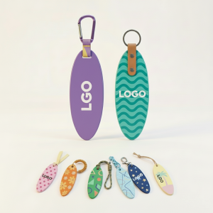 Surfboard Float Keychain - Waterproof & Colorful